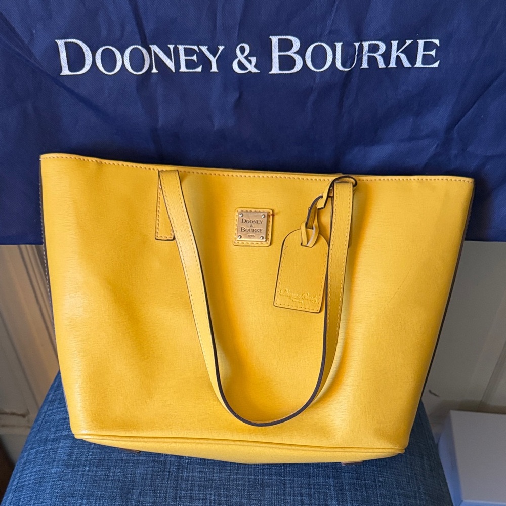 Dooney & Bourke Vibrant Yellow Tote